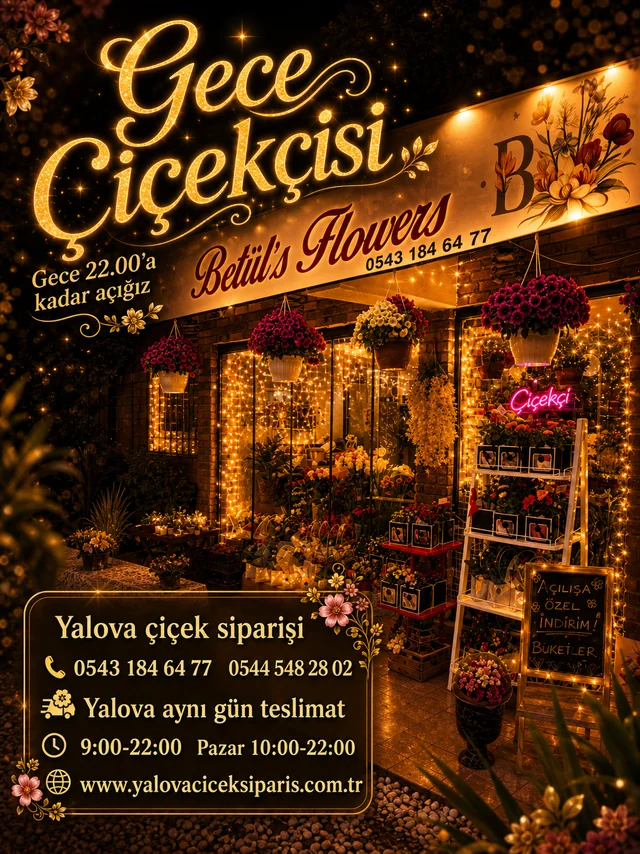 Yalova Çiçek Siparişi Vermenin En Kolay Yolu