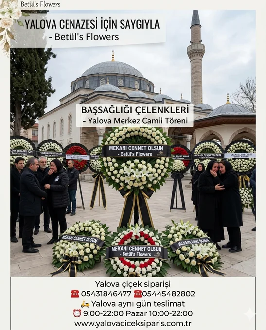 Yalova Taziye Çelengi Siparişi Nasıl Verilir?
