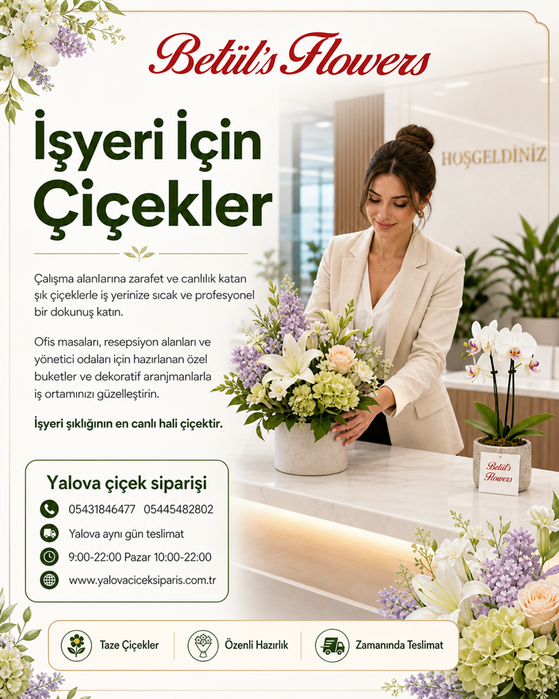 Ev ve Ofis İçin En Uygun Saksı Çiçekleri